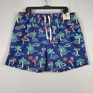 Chubbies Classic 5.5 in Swim Trunk Shorts The Neon Lights Mens Size XXL $79.50